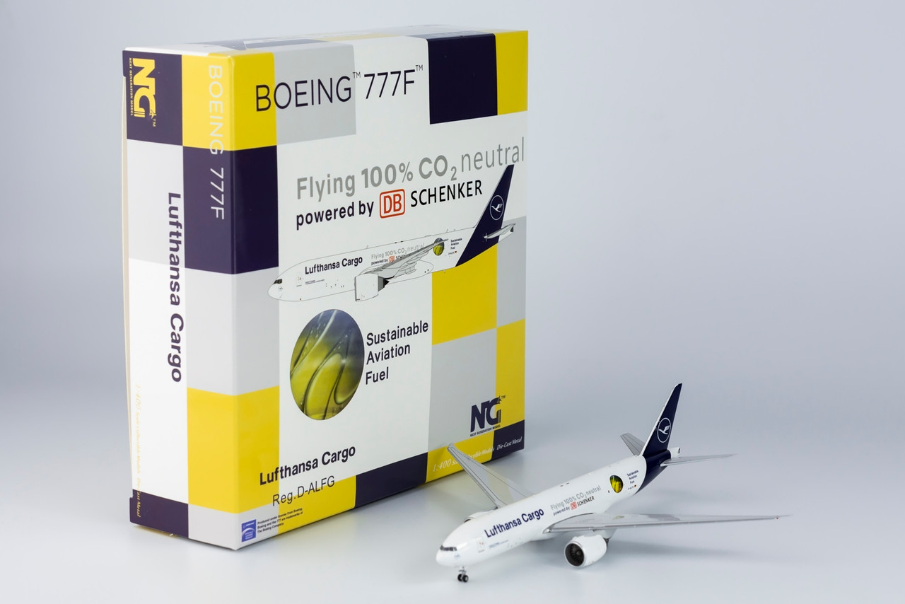 NG Models 1:400 Lufthansa Cargo 777 (D-ALFG)