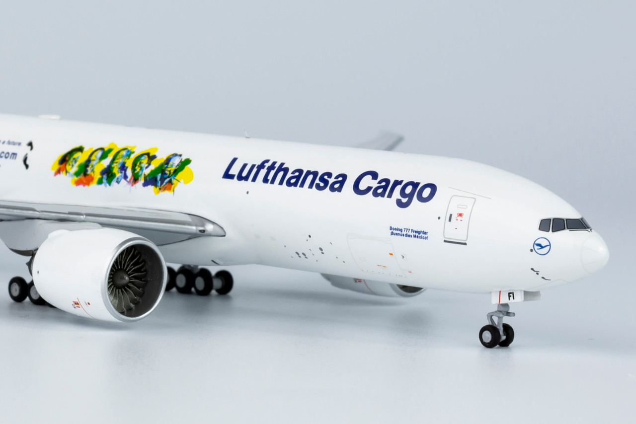 NG Models 1:400 Lufthansa Cargo 777 (D-ALFI)