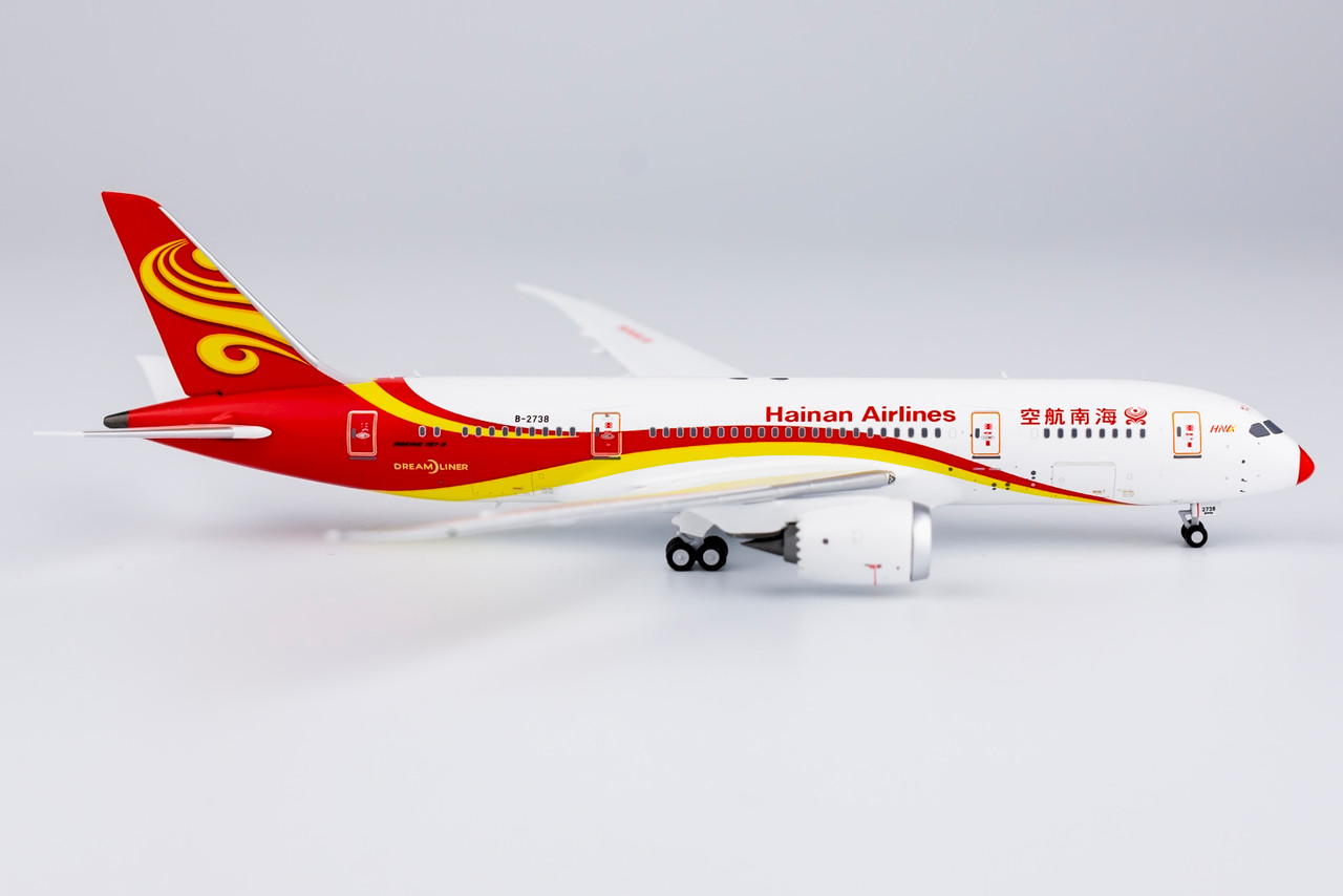NG Models 1:400  Hainan Airlines 787-8 W/ Red Nose 
