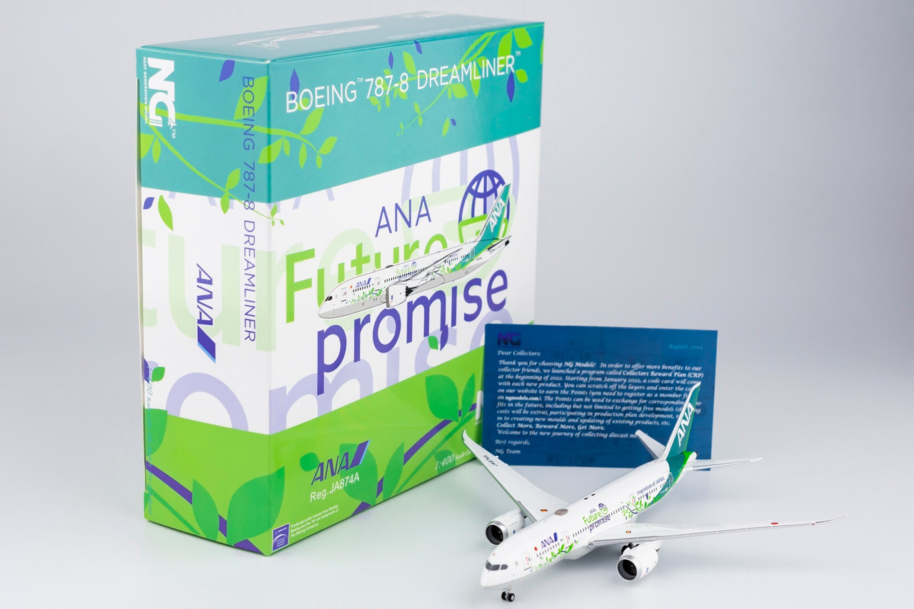 NG Models 1:400 All Nippon Airways 787-8 "Future Promise"