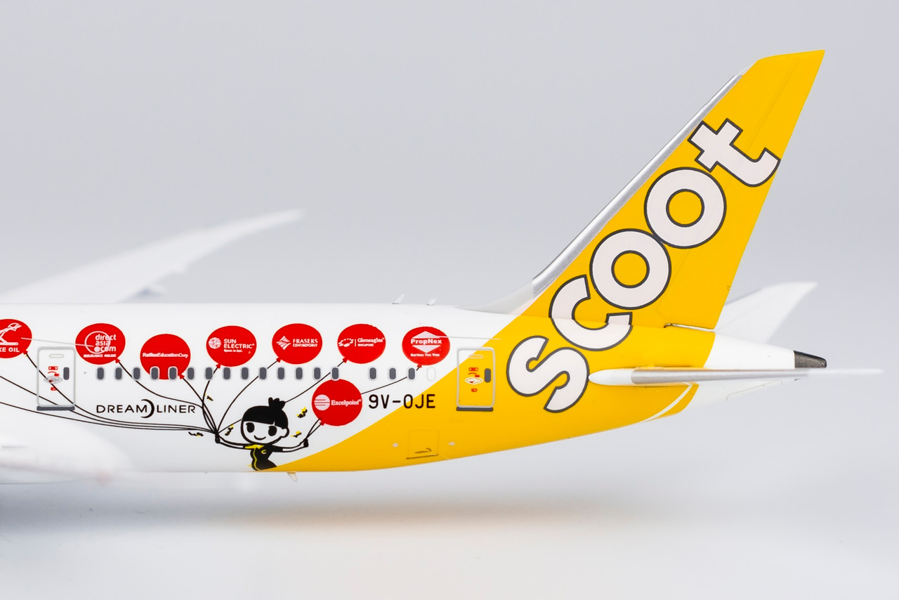 NG Models 1:400 Scoot 787-9 Dreamliner (9V-OJE)