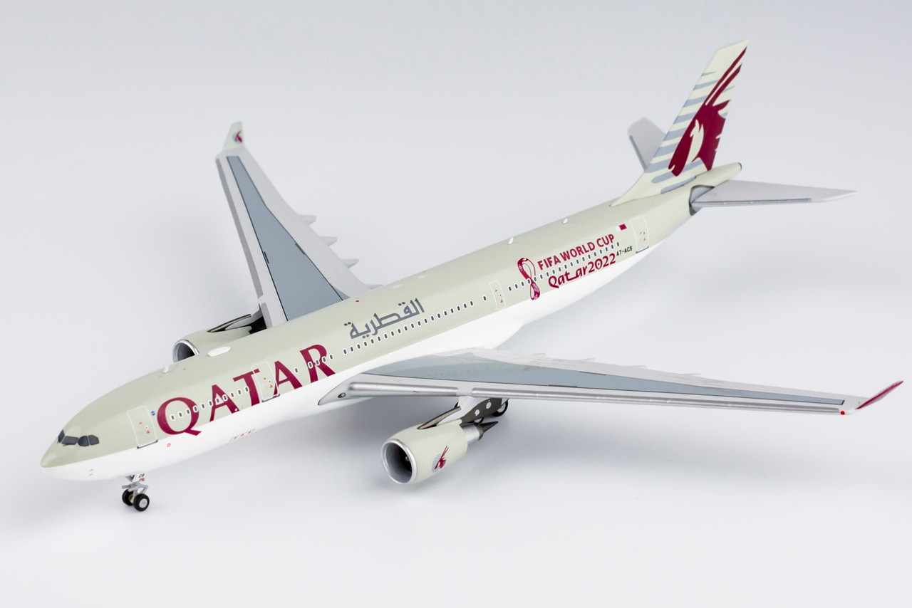 NG Models 1:400 Qatar Airways A330-200 FIFA World Cup