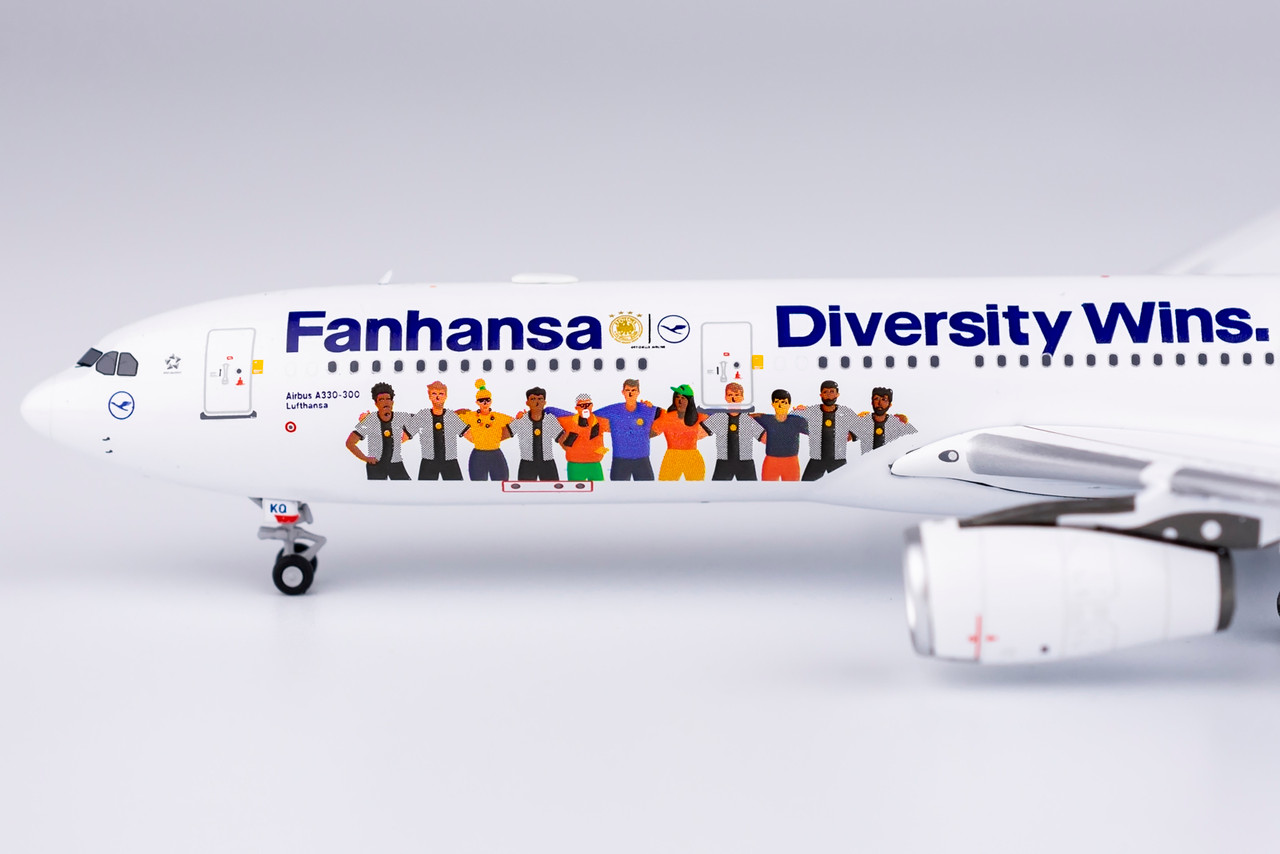 NG Models 1:400 Lufthansa A330-300 (Fanhansa Diversity)