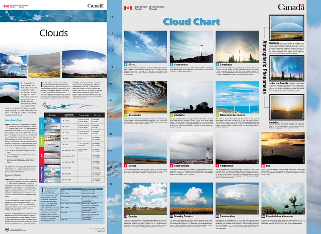 Cloud Chart Poster