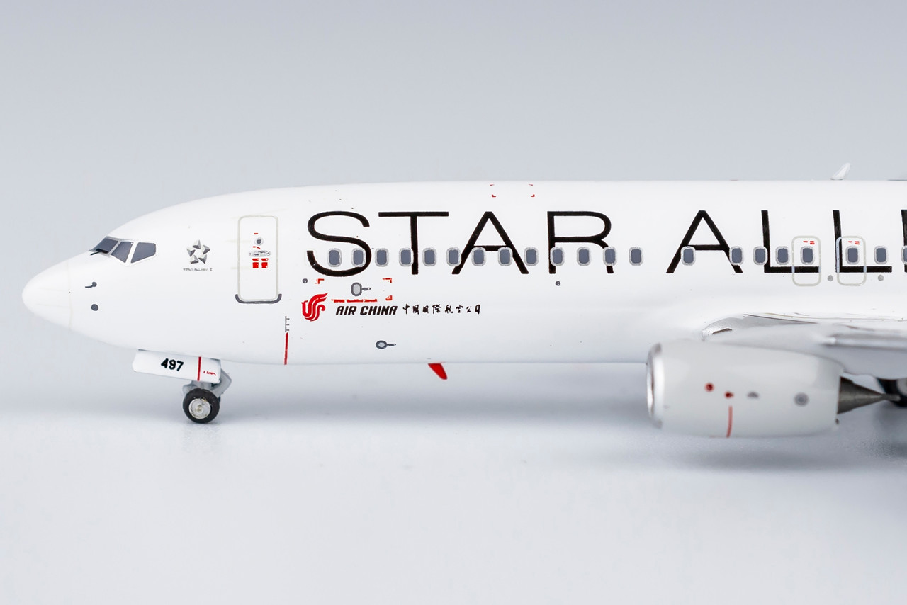 NG Models 1:400 Air China 737-800 Star Alliance (B-5497)