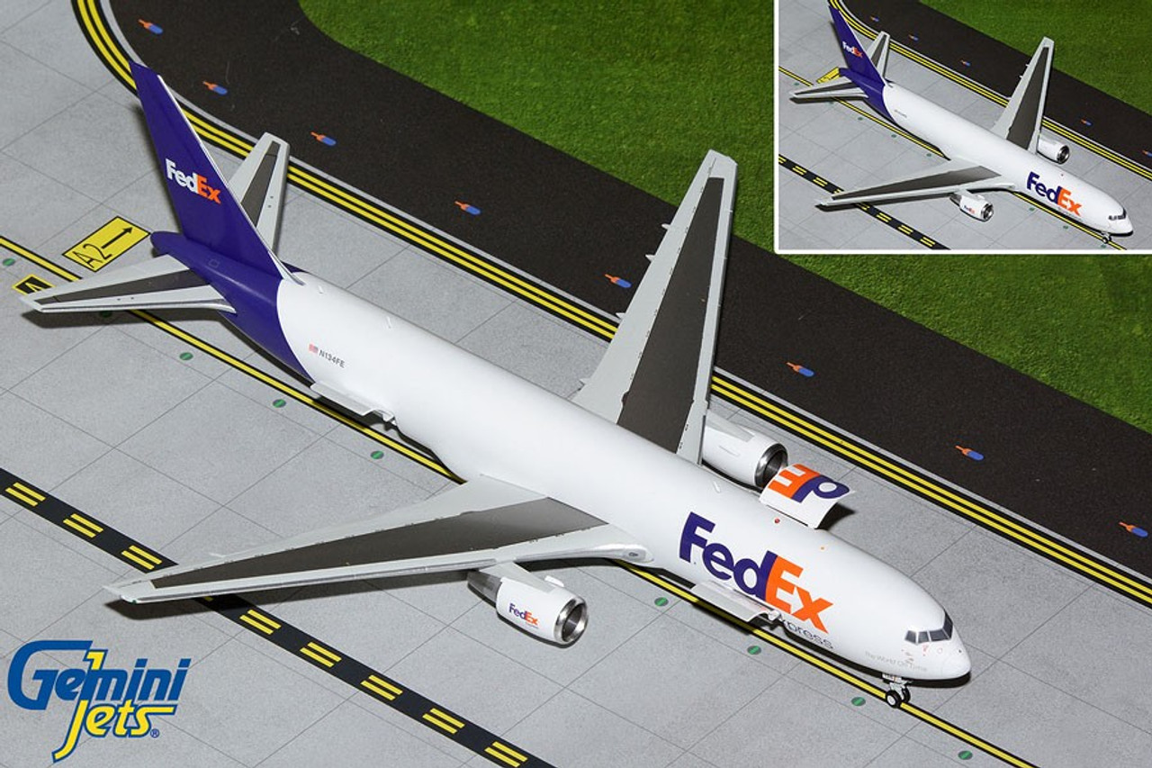 GJ200 FedEx B767-300ERF N134FE (Interactive Series)