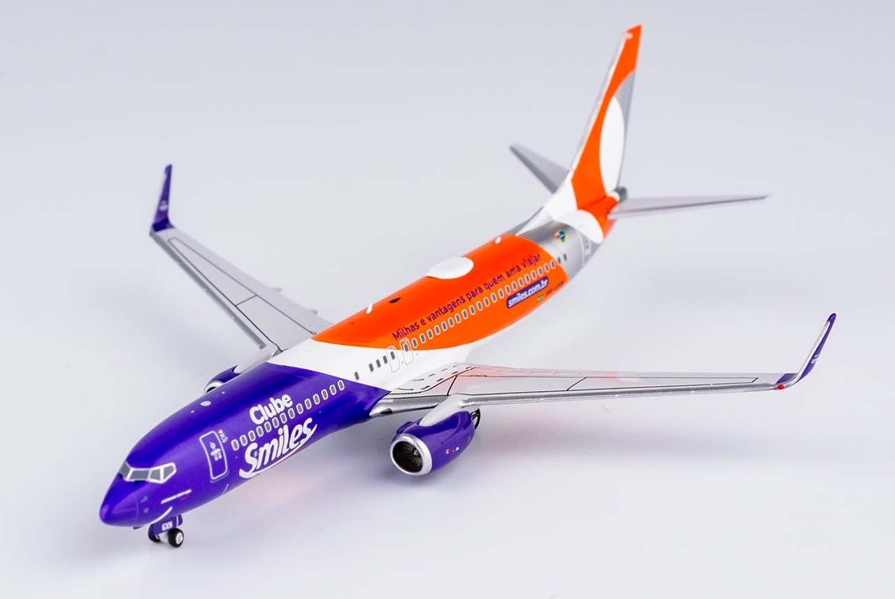 NG Models 1:400 GOL Linhas Aereas 737-800/w PR-GXN (Clube Smiles)