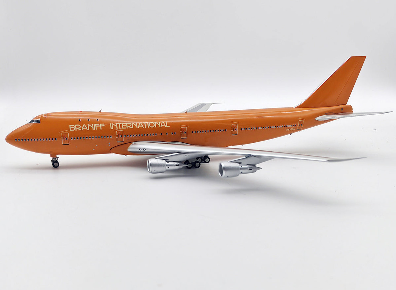 代引不可1/200 Braniff Int\'l Boeing 747 SP by Gemini 民間航空機