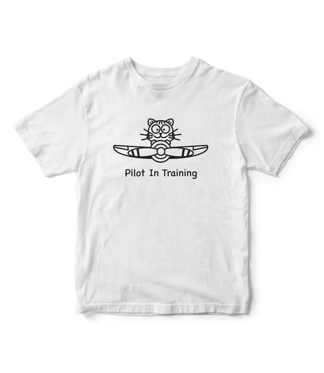 Pilot in Training T-Shirt (White)