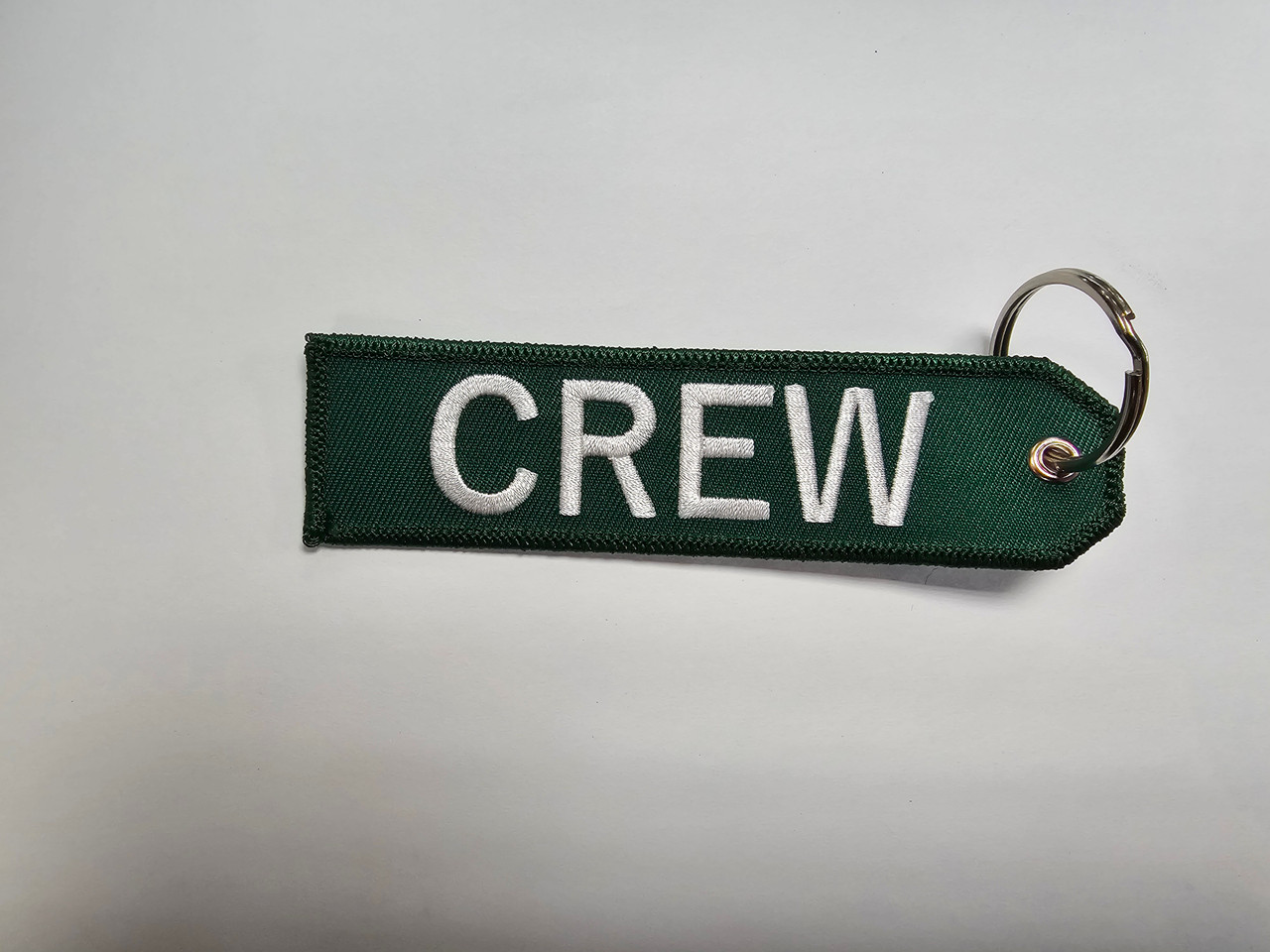 Embroidered Keychain - Crew (Green)