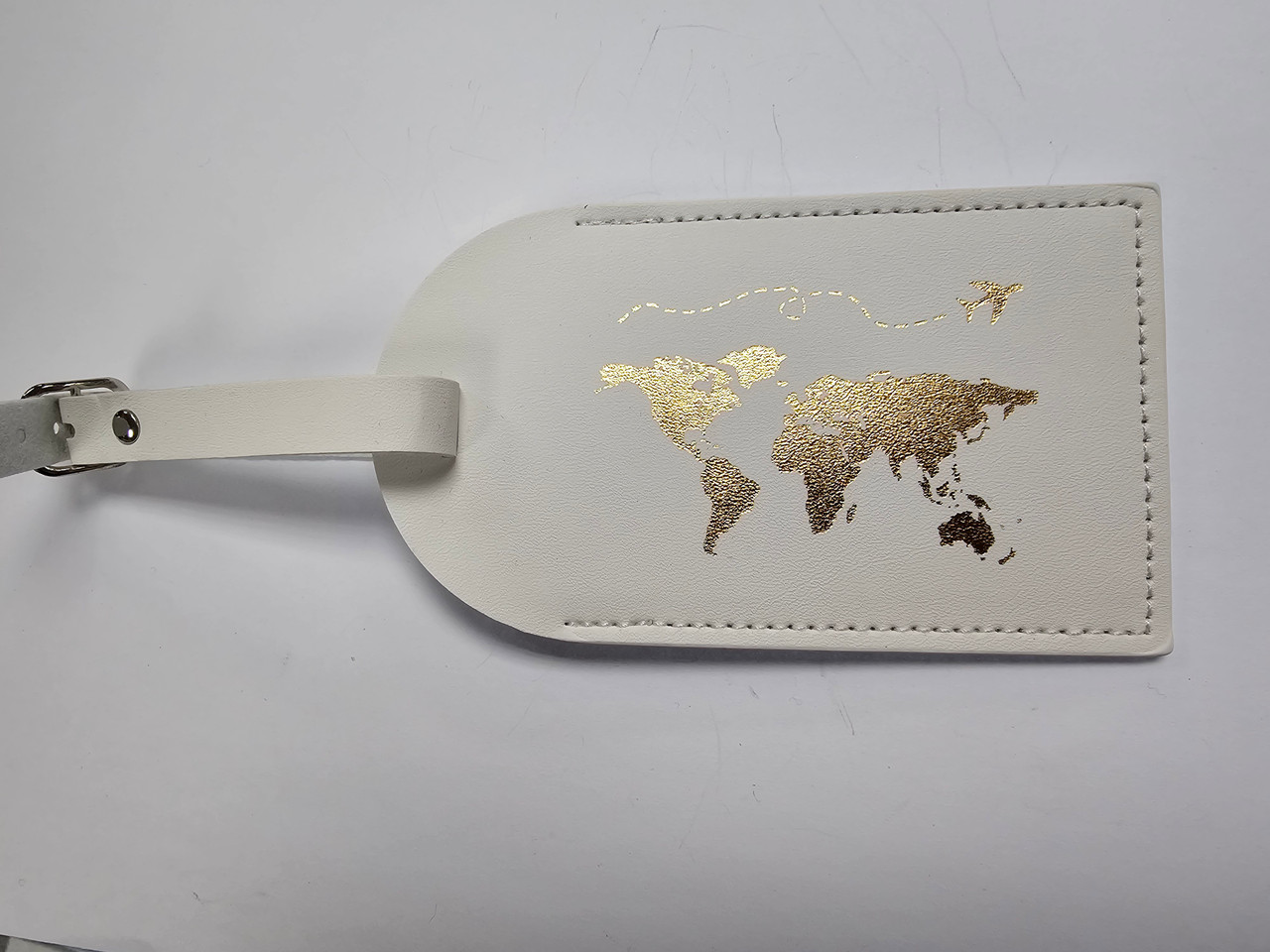 World Map Luggage Tag