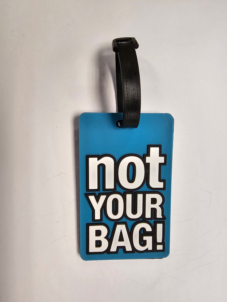 Not Your Bag! Luggage Tag (Blue)
