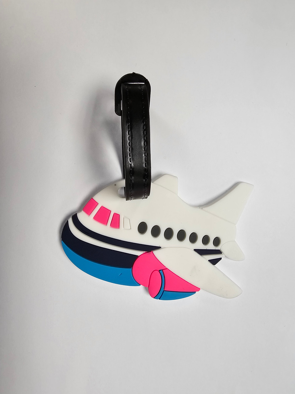 Cartoon Airplane - Luggage Tag