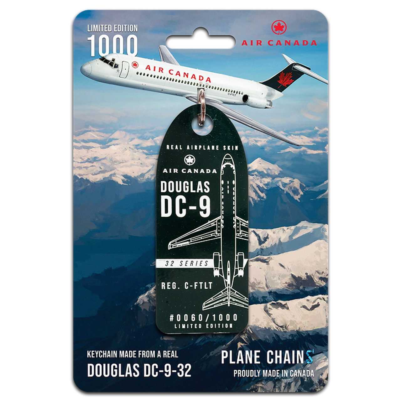 Plane Chains Air Canada Douglas DC-9-Evergreen