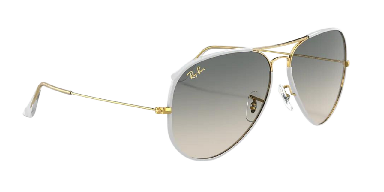 Ray-Ban Aviator Light Grey Color Legend Sunglasses