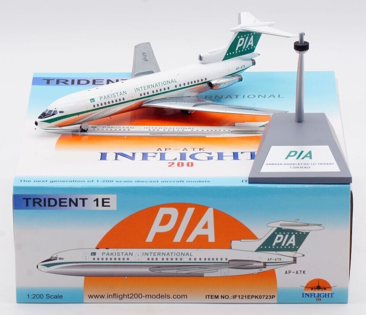 Inflight200 PIA Trident 1E 