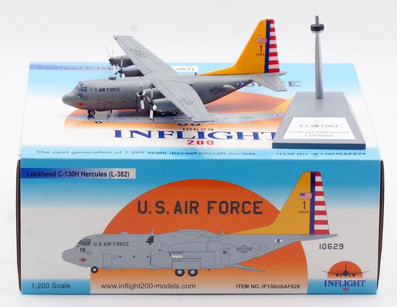Inflight200 USAF C-130H - 81-0629