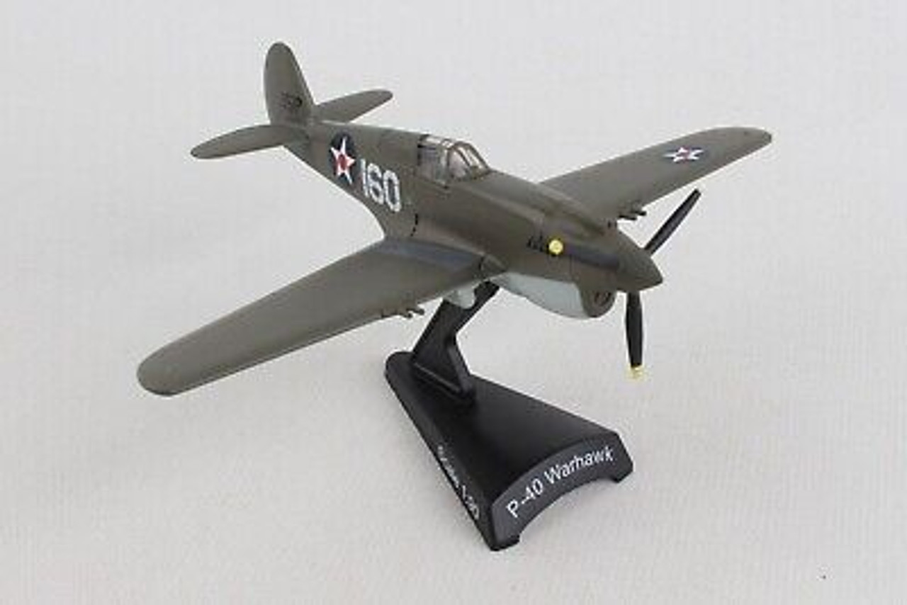 Postage Stamp 1:90 P-40 Warhawk