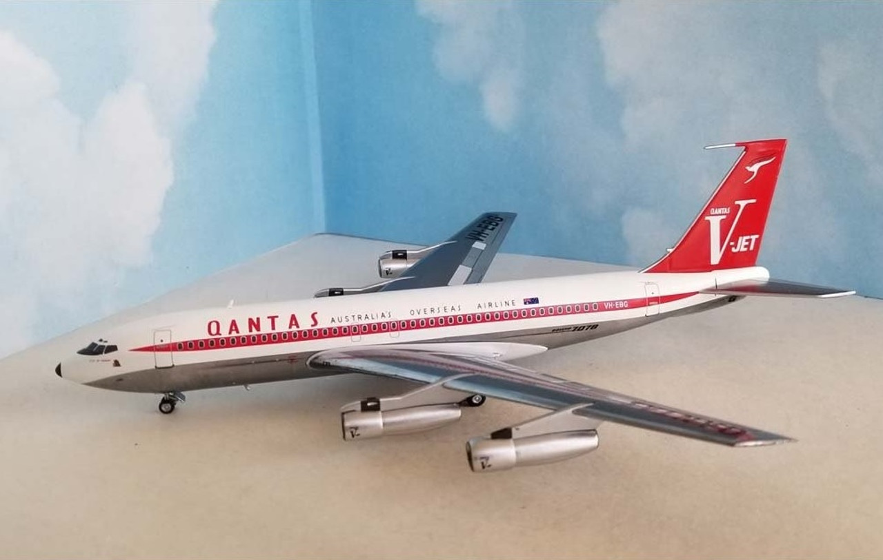 Aeroclassics 1:200 Qantas 707-138B (VH-EBG)