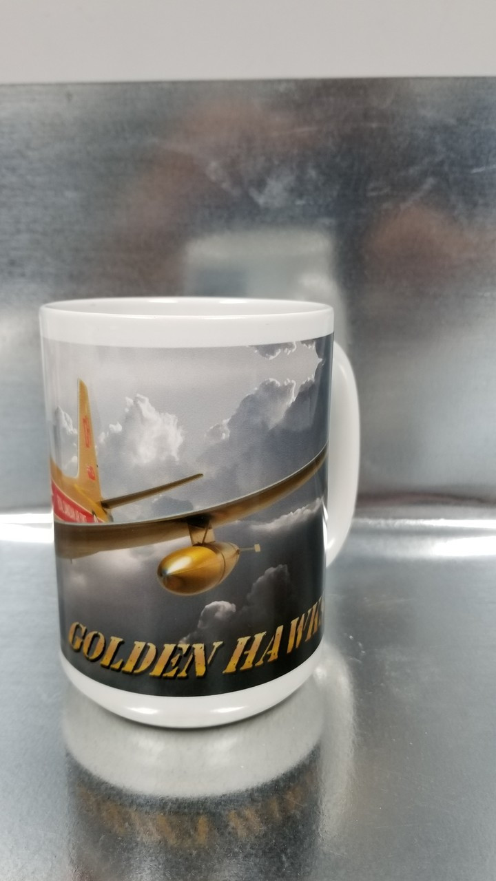 Golden Hawks Ceramic Mug