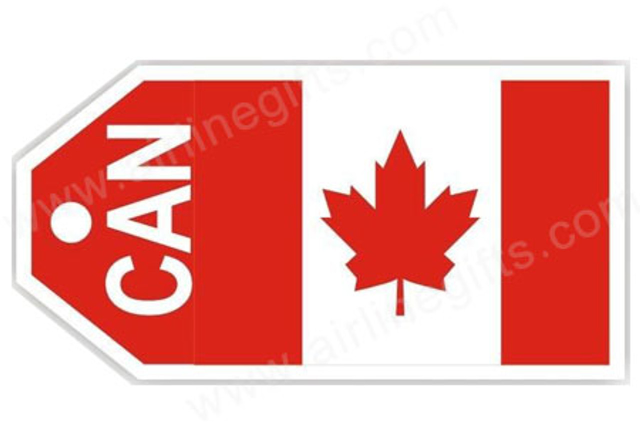 Canada Flag Luggage Tag 