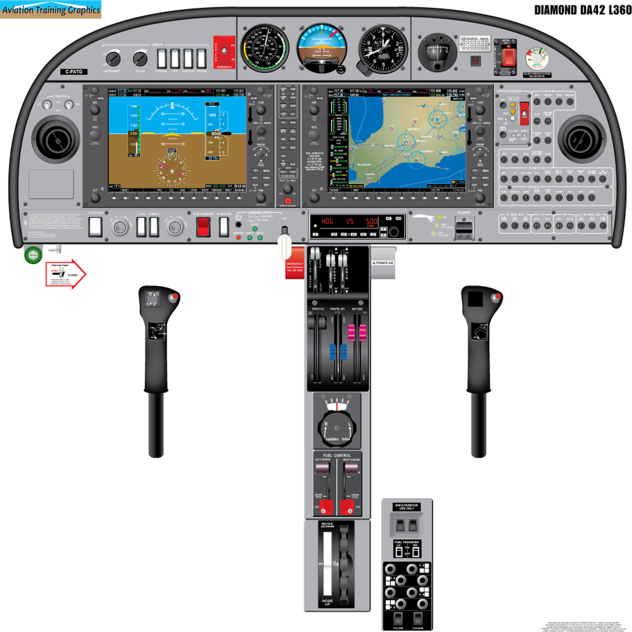 Diamond DA42 L360 Poster