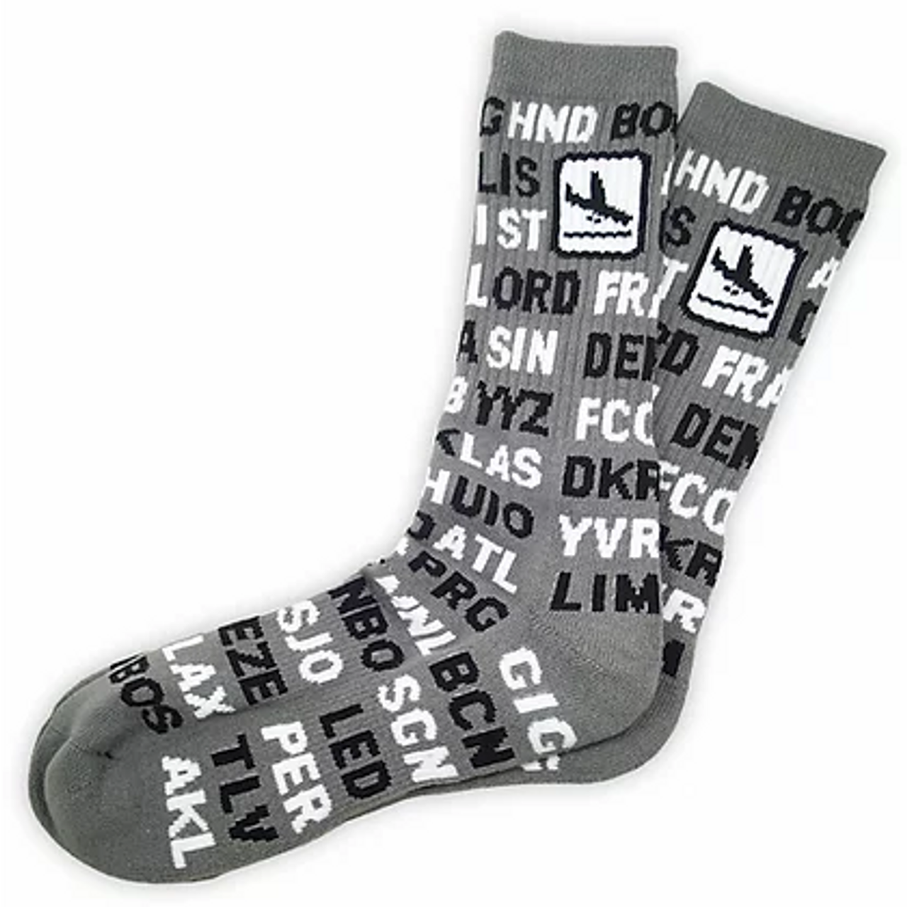 International Airport Codes Socks