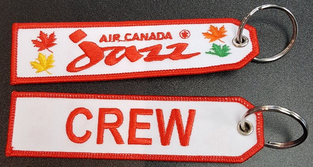 Embroidered Keychain - AIR CANADA JAZZ CREW