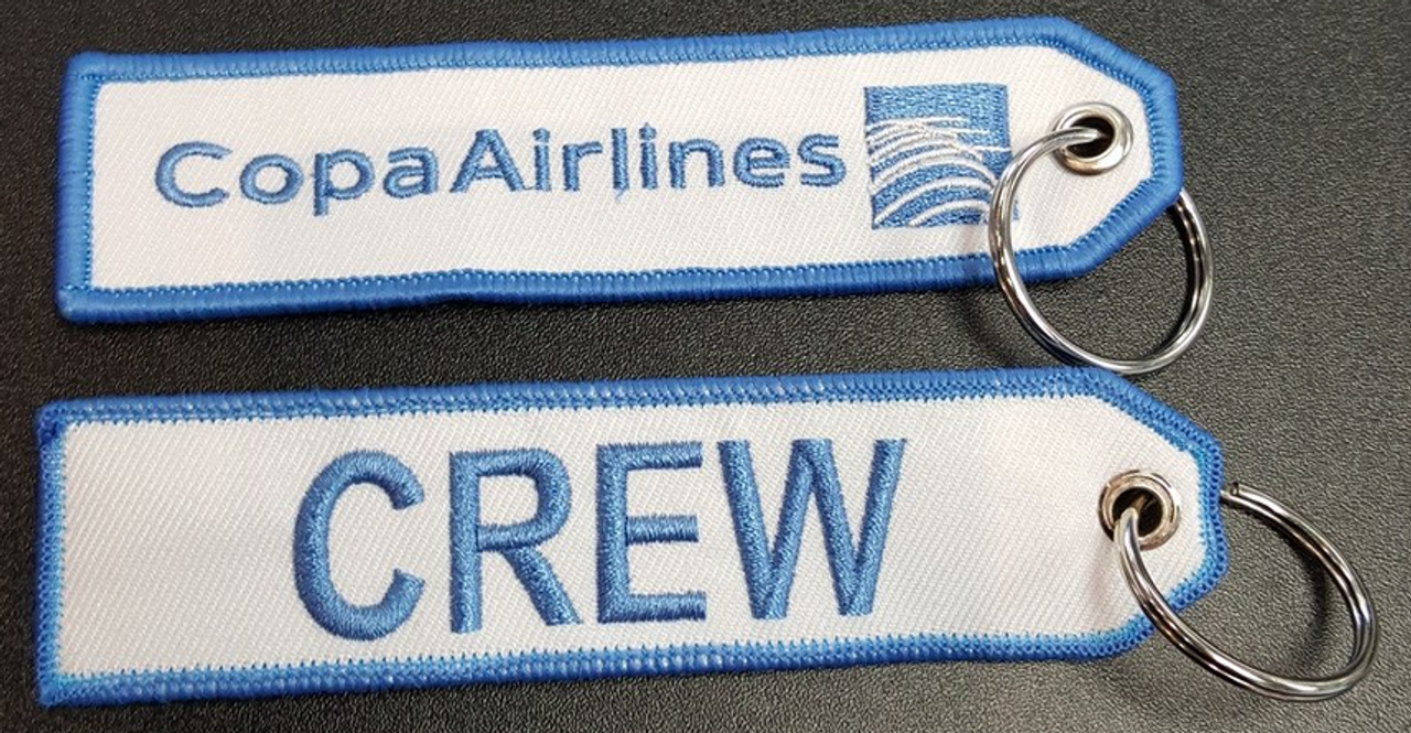 Embroidered Keychain - COPA AIRLINES Crew