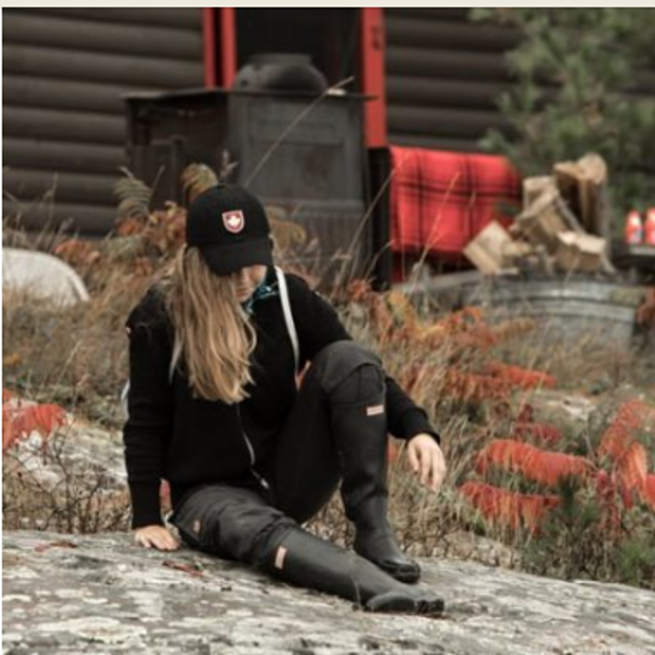 Canada Shield Cap (Black)