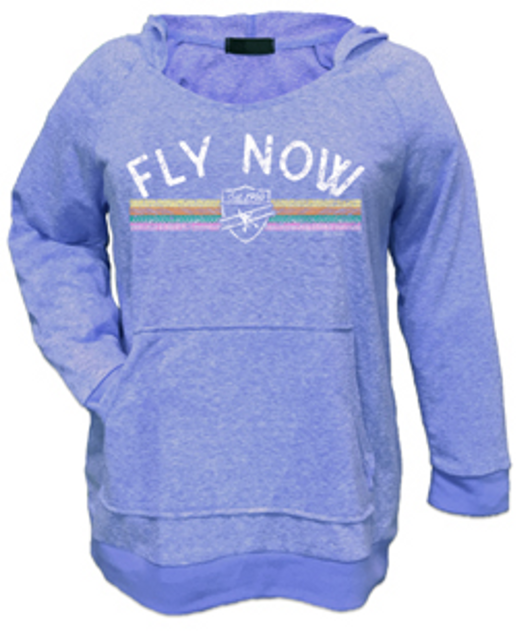 Fly Now Hoodie (Periwinkle)