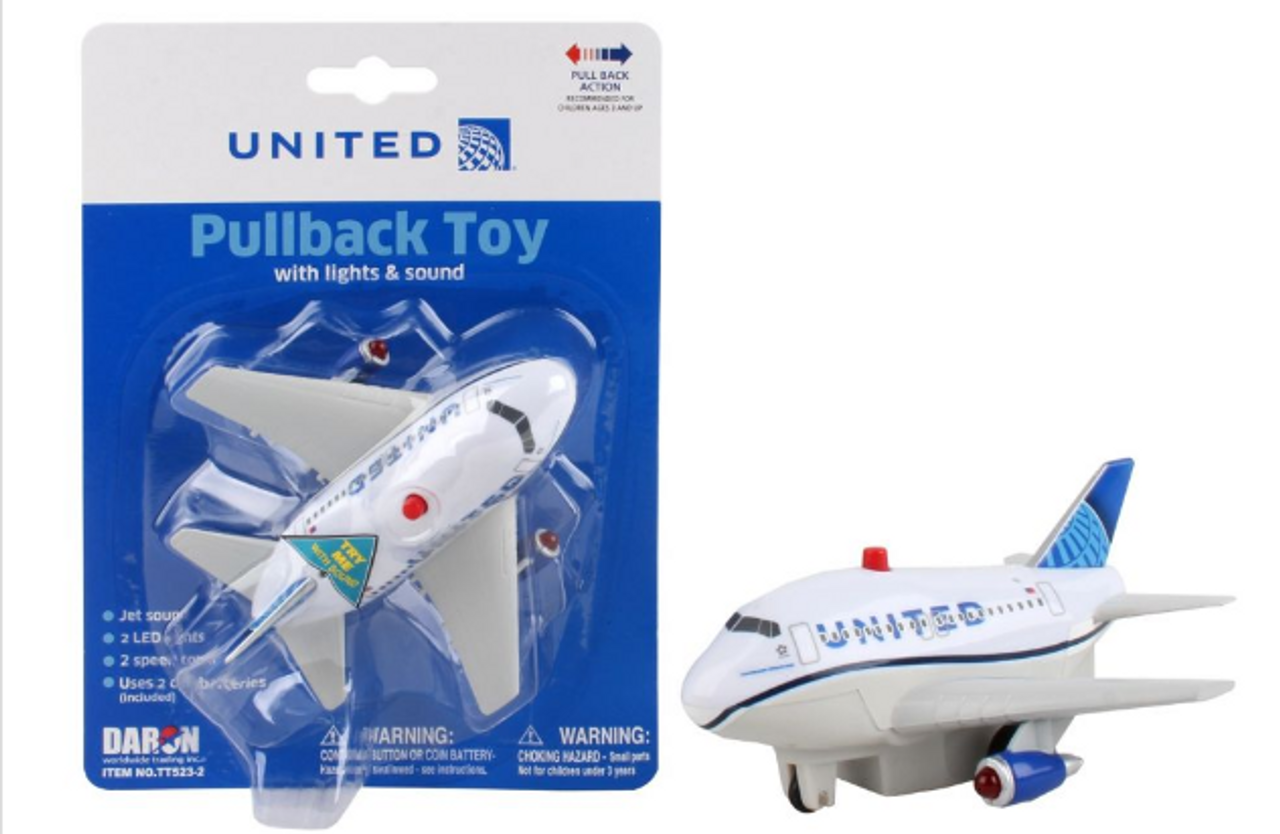 United Airlines Pullback W/Light & Sound (New Livery)