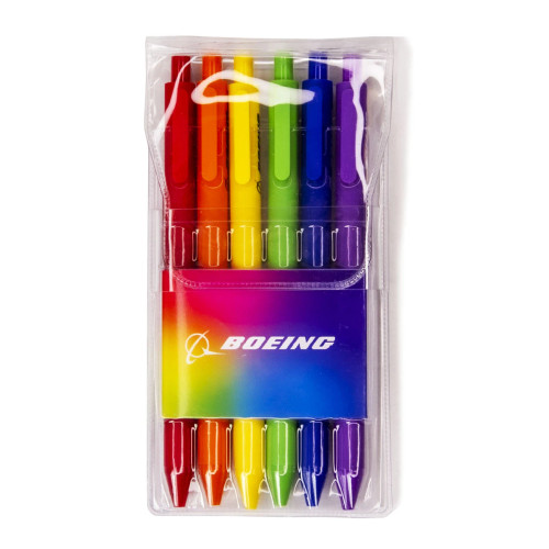 Boeing Rainbow Pen Set