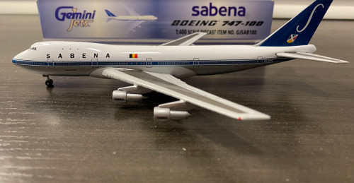 Gemini Jets 1:400 Sabena 747-100 OO-SGB