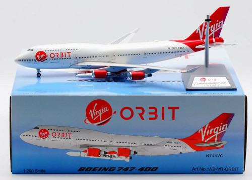 Inflight200 1:200 Virgin Orbit 747-400 w/ Wing-mounted Rocket