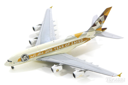 Gemini Jets 1:400 Etihad A380  - Year of Zayed Livery 