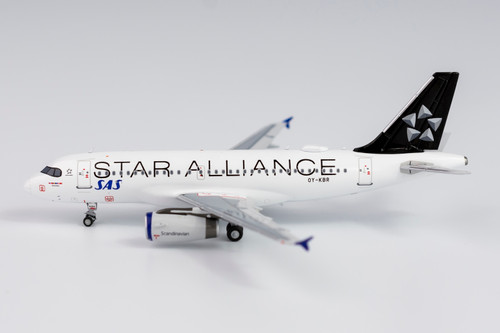 NG Models 1:400 SAS A319 (Star Alliance Livery) 