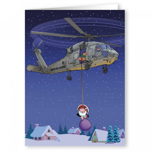 "Blackhawk Delivery " Christmas Card Pack