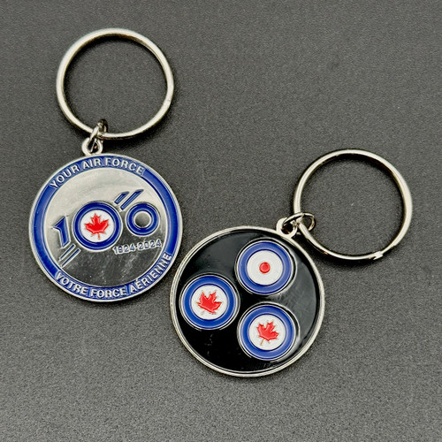 RCAF 100 Key Ring 