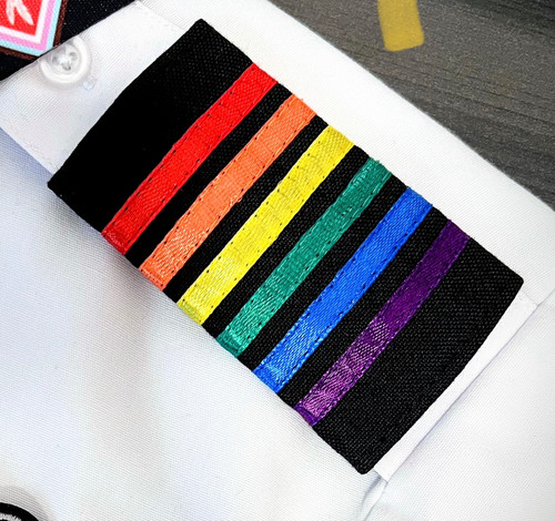 PRIDE Rainbow Epaulettes