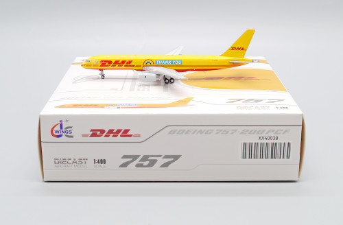 JC Wings 1:400 DHL B757-200 (Thank You)