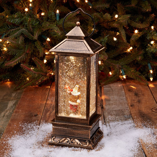 Fly Boy Santa LED Lantern 