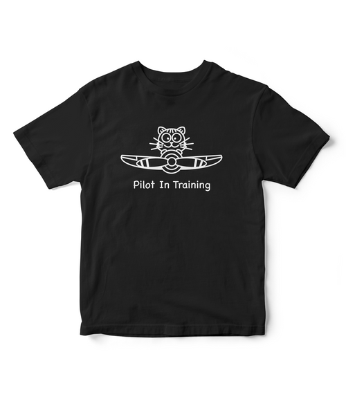 Pilot in Training T-Shirt (Black)
