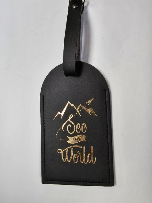 See The World Luggage Tag