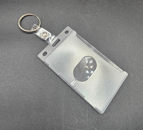 Rigid Plastic ID Holder 