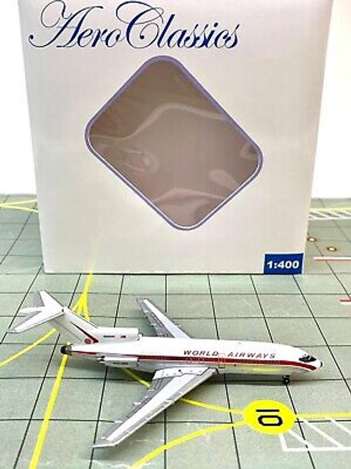 Aeroclassics 1:400 World Airways 727-100