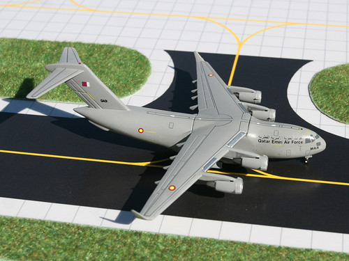 Gemini Macs 1:400 Qatar Emiri Air Force C-17 Globemaster 3