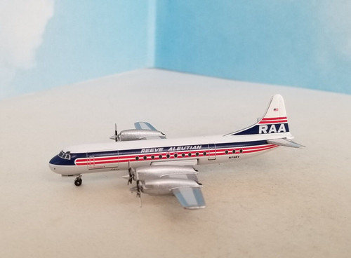 Aeroclassics 1:400 Reeve Aleutian Airways L-188 Electra Combi