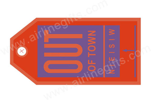 Out of Town Luggage Tag 