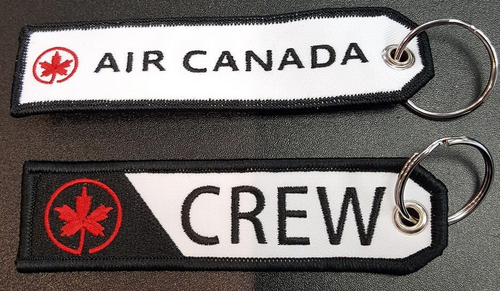 Embroidered Keychain - AIR CANADA CREW